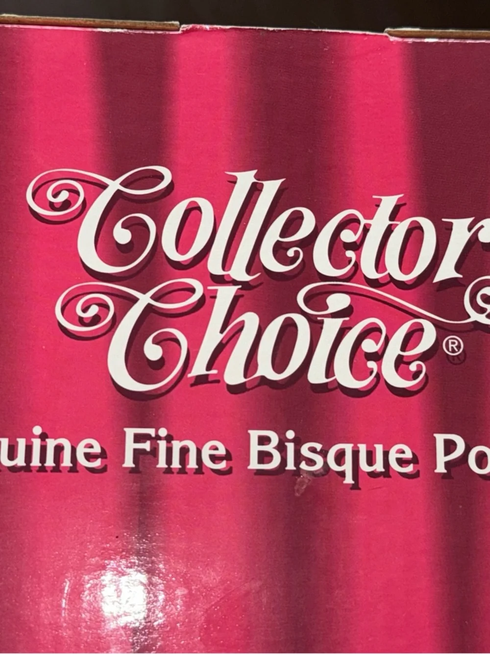 Collector's Choice Genuine Fine Bisque Porcelain Doll Vintage Limited Edition